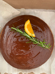 Chocolate Orange olive oil cake