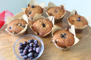 Almond Blueberry Muffins